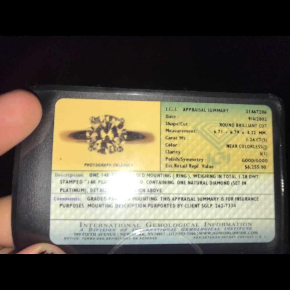 diamond ring - Picture 5 of 5
